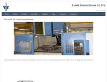 Tablet Screenshot of lunnengineering.co.uk